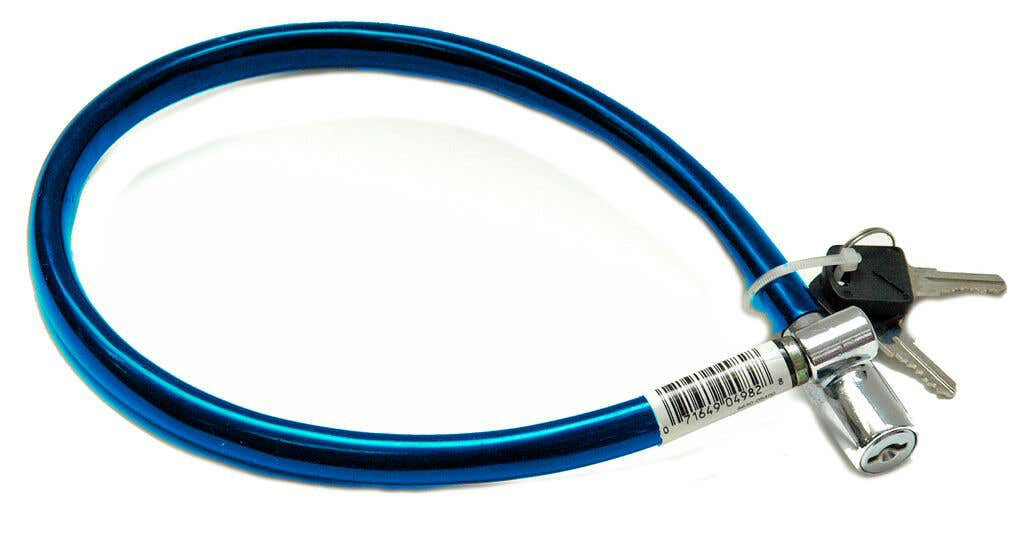 Master Lock Keyed Bike Cable Lock 55 cm Assorted Colours