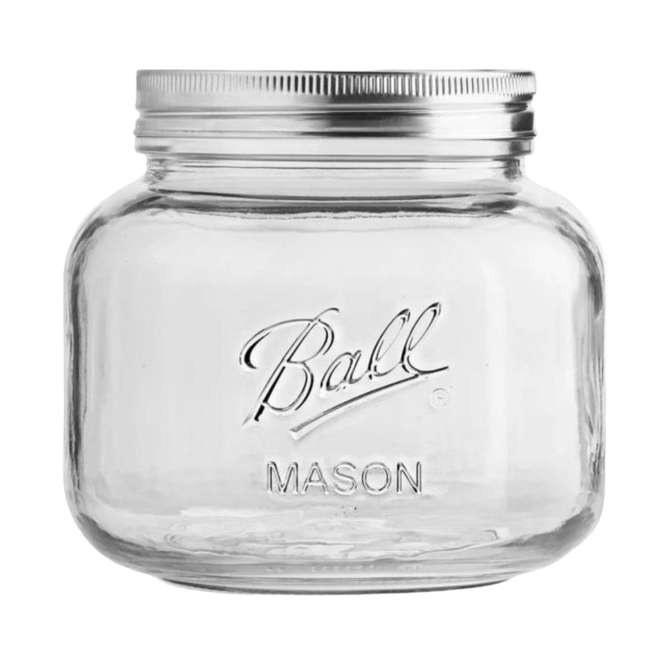 Decorative Mason Jar Stainless Steel Lid 1/2-Gallon