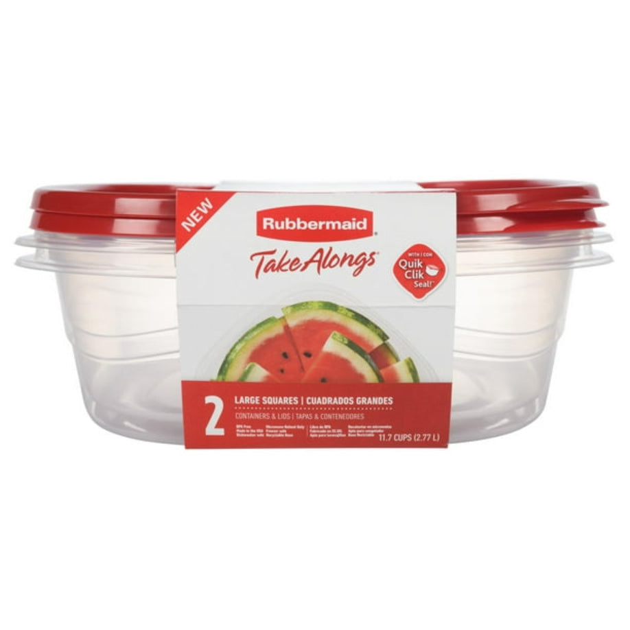 Food Storage Containers 11.7 Cup 2-Pk.