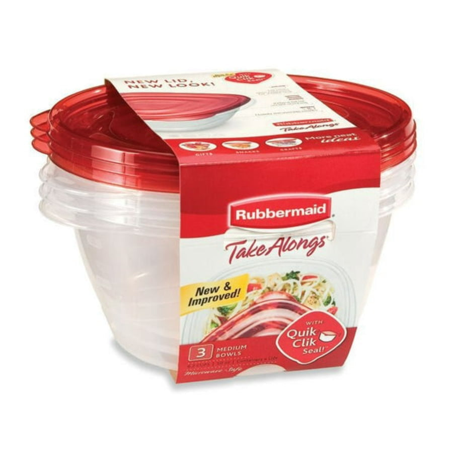 Food Storage Containers 6.2 Cup 3-Pk.