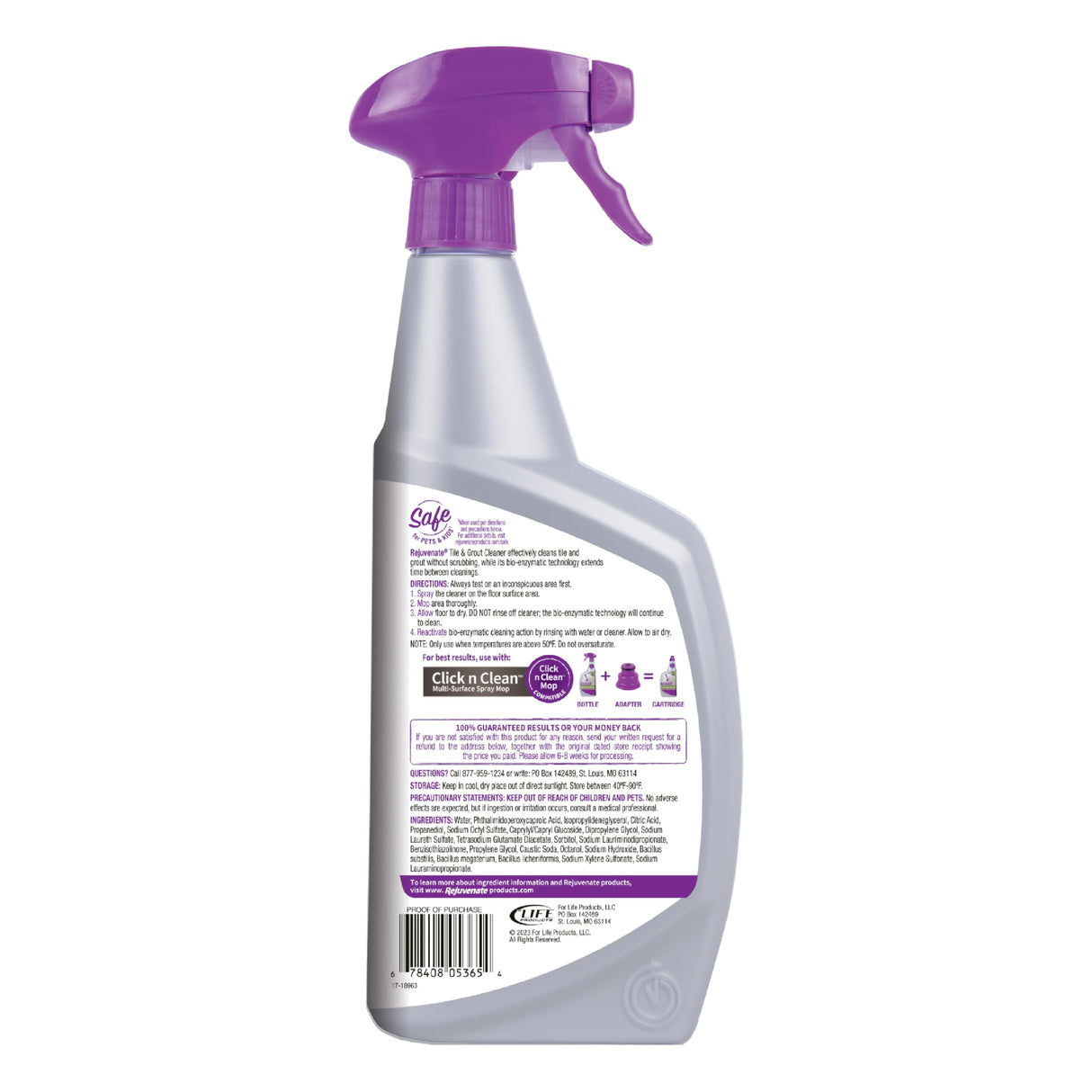 منظف البلاط والجص الانزيمي الحيوي من ريجوفينيت، 32 أونصة