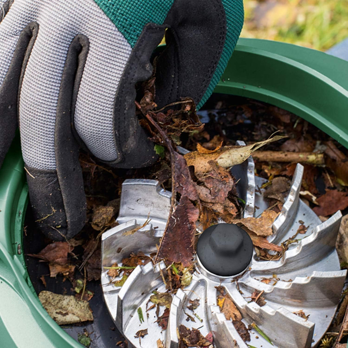 بووش منفاخ هواء 3 في 1 الكهربائي بقوة 1800 وات - أخضر اسود-4