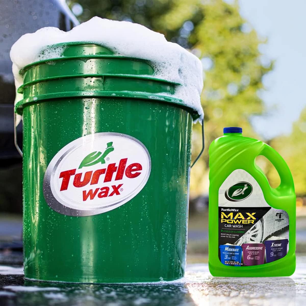CAR WASH 2.95L MAX POWER TURTLE WAX