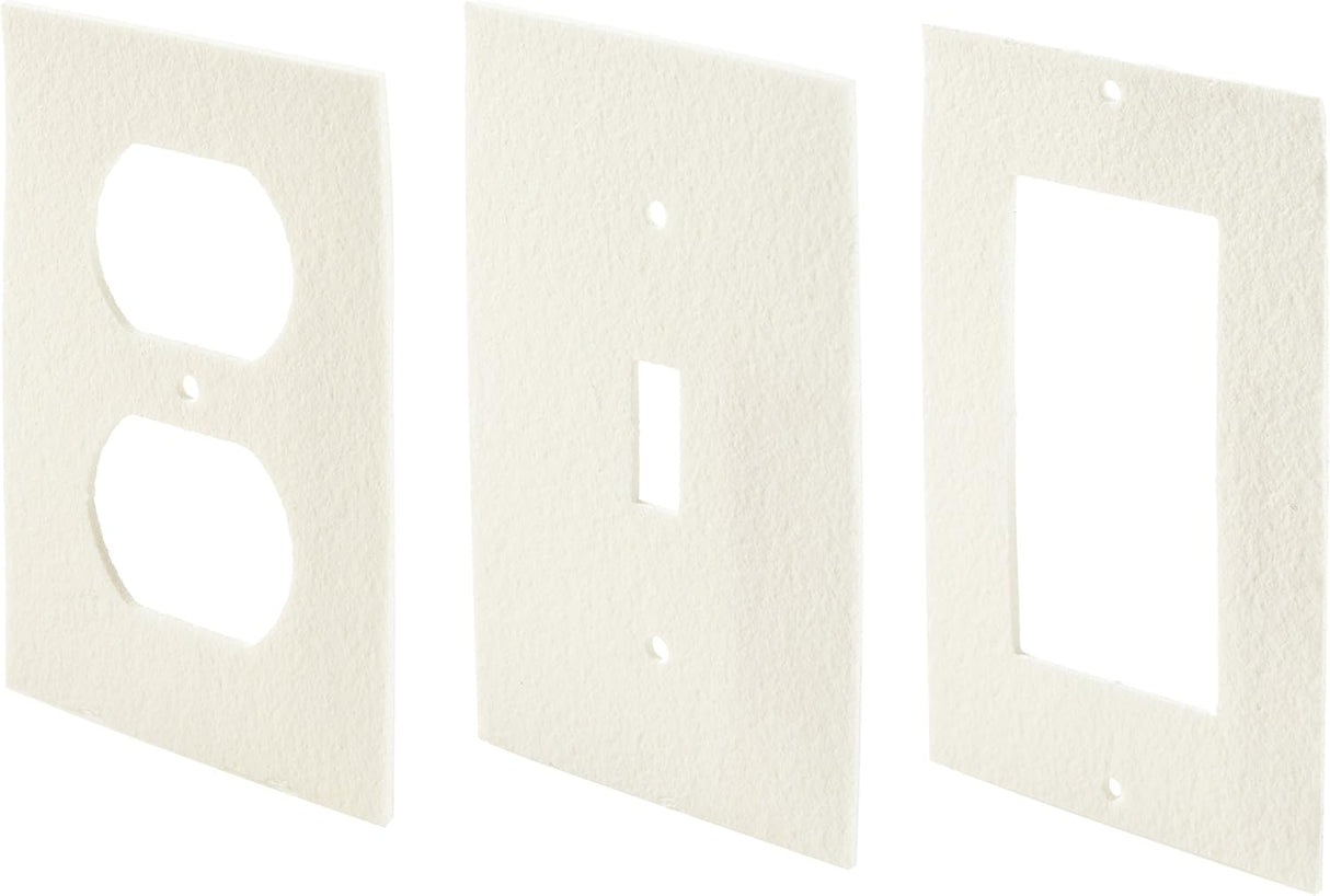 Frost King Electrical Switch Plugs, Pack of 6, White