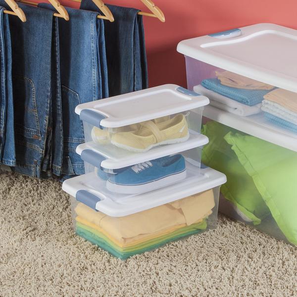 Sterlite plastic box with lock