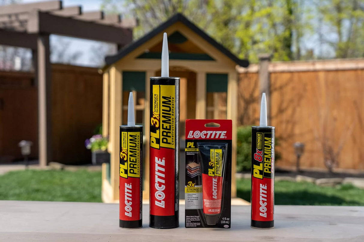 Loctite Polyurethane Fast Setting Construction Adhesive, 10 oz.