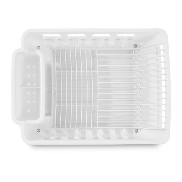 مجموعة أحواض بلاستيكية من ستيرلايت، 2 قطعة، كبيرة، أبيض