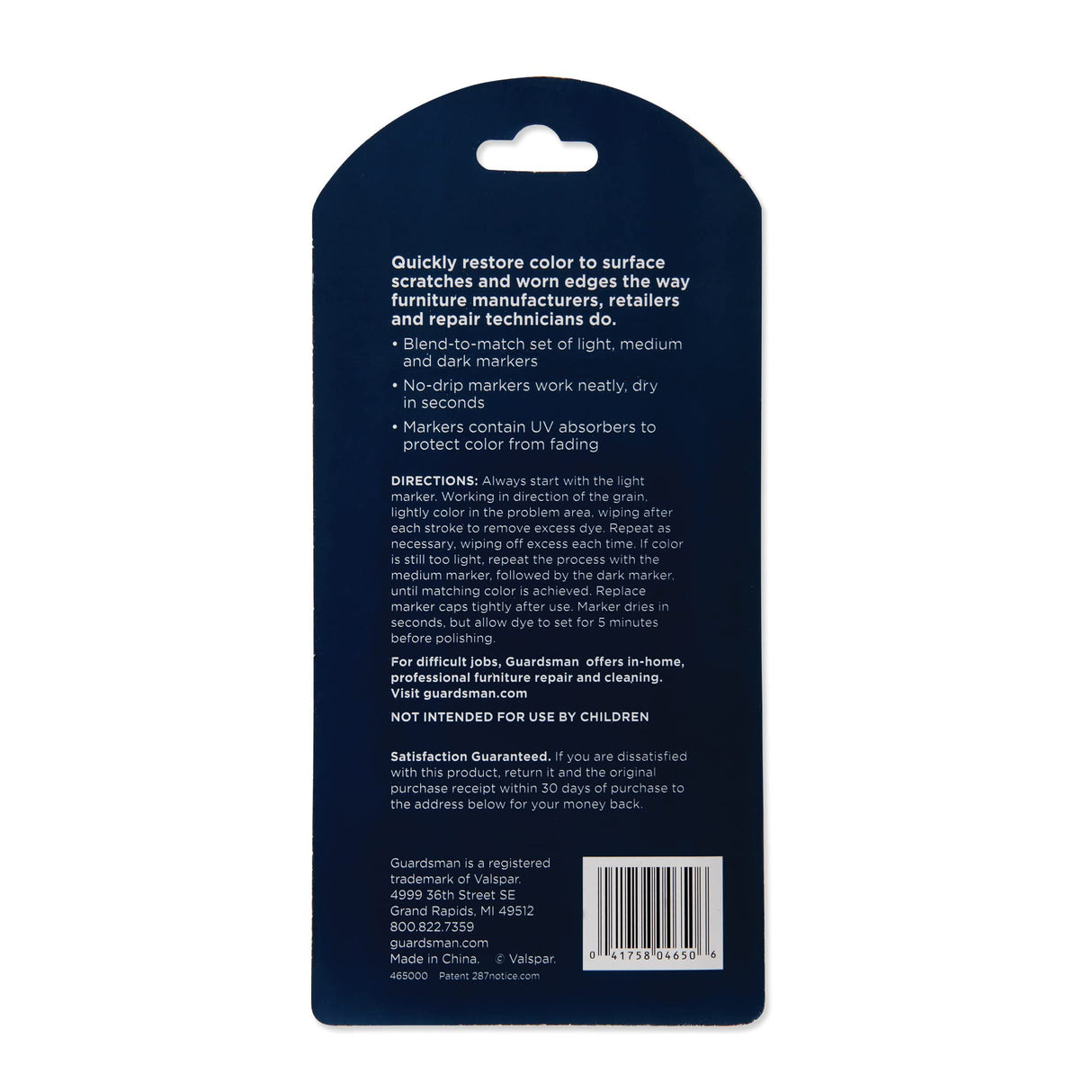 أقلام اصلاح الأثاث الخشبي من جاردسمان ، 3 ألوان