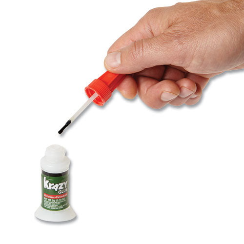 Crazy Glue Multipurpose Brush-On Glue, 0.17 oz