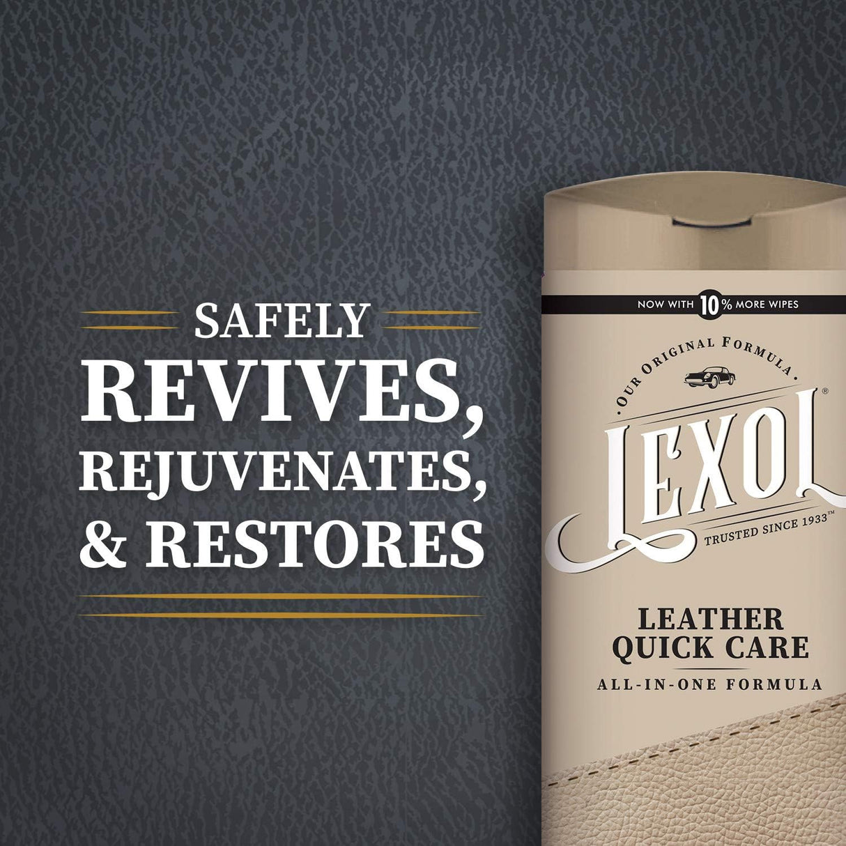 Lexol Leather Quick Care Wipes, 28-Ct.