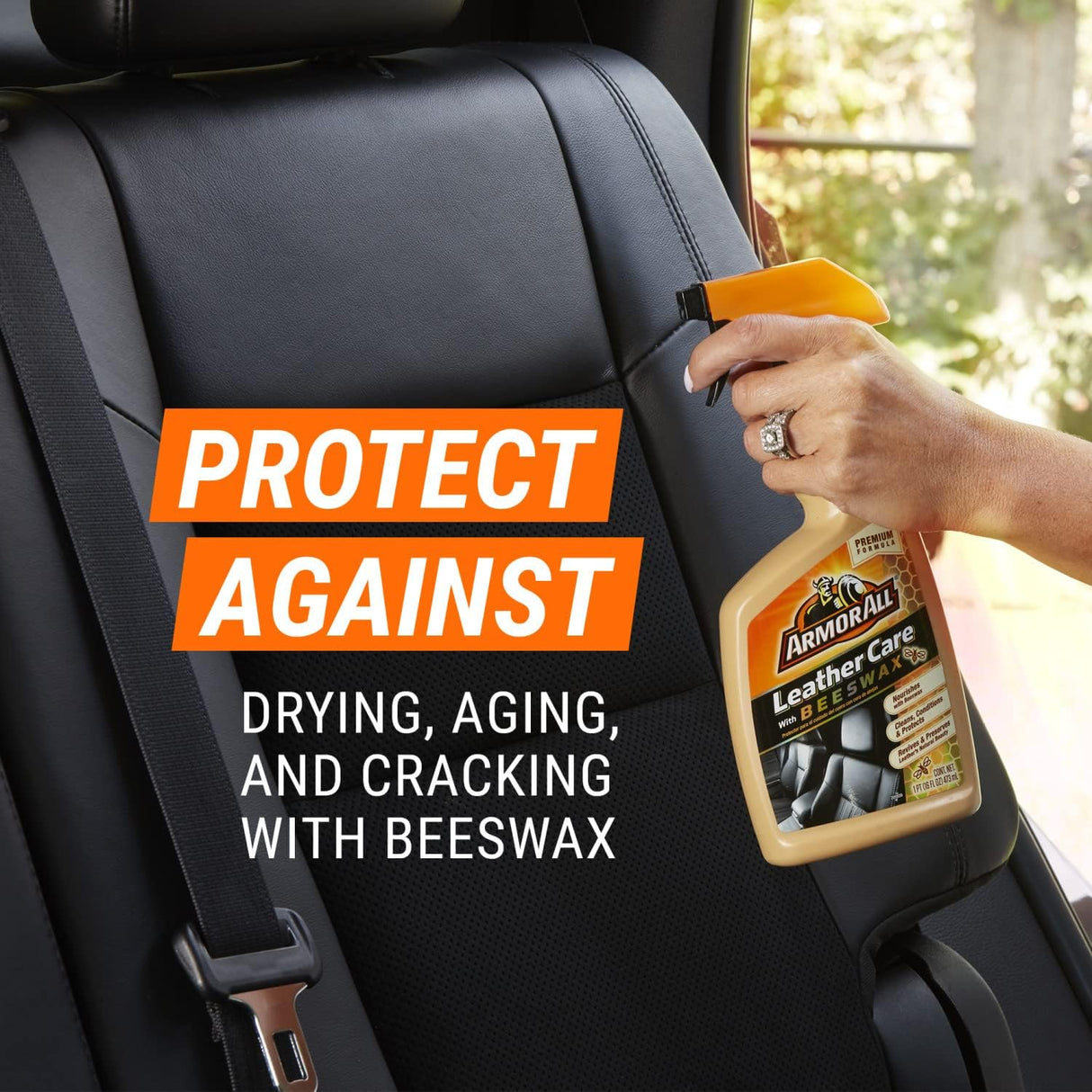 بخاخ للعناية بالجلد بشمع النحل من ارمور اول - 473 مل