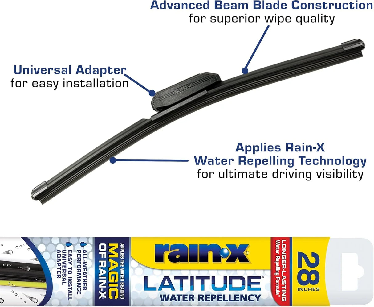 Rain-X RX Latitude Wiper Blade – 28 Inch