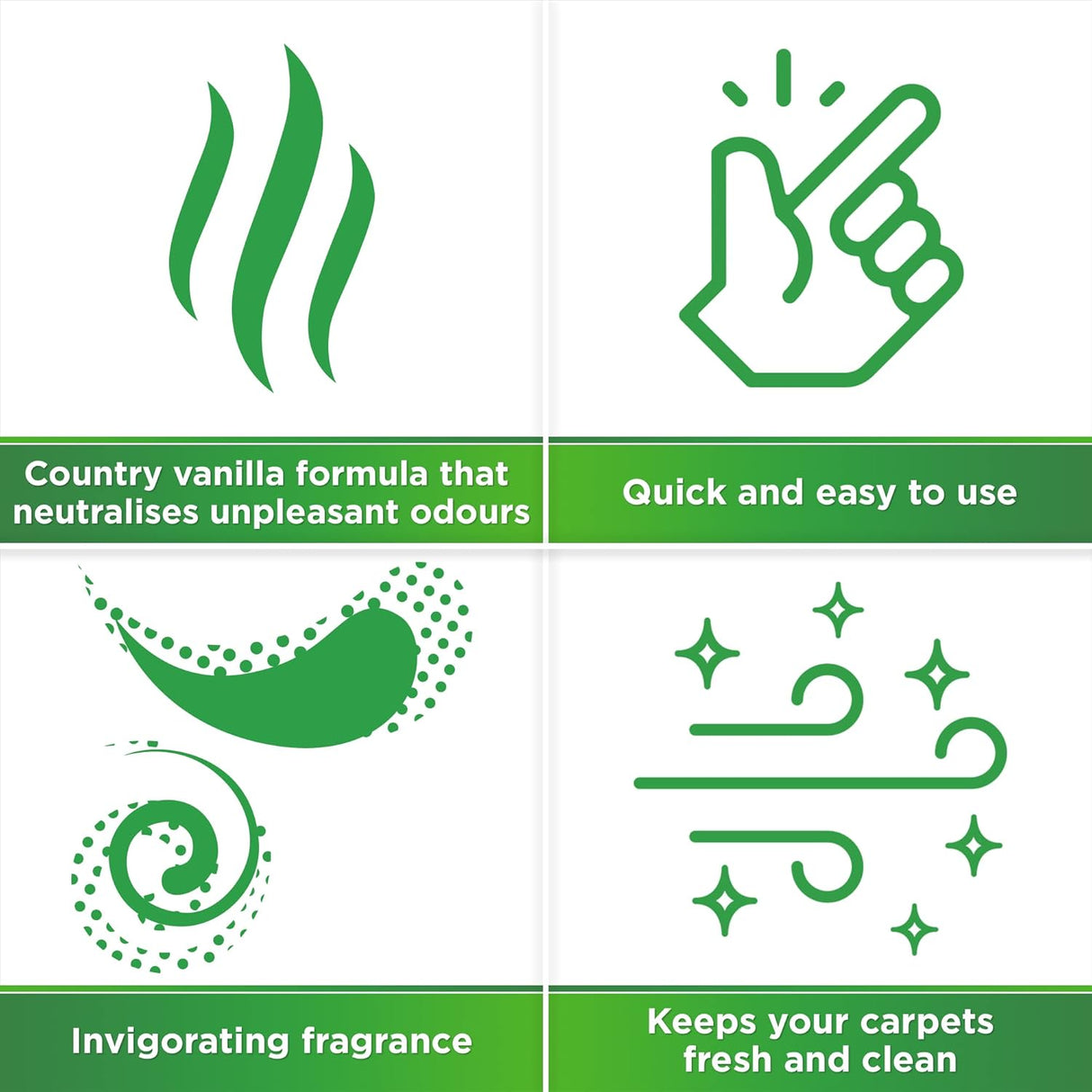 كاربيت فريش مالكو مزيل الروائح الكريهة من السجاد برائحة الغاردينيا، 14 أونصة