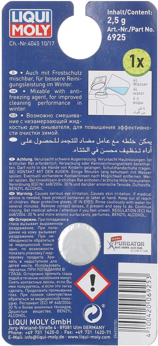 Liqui Moly Windshield Cleaner Compact