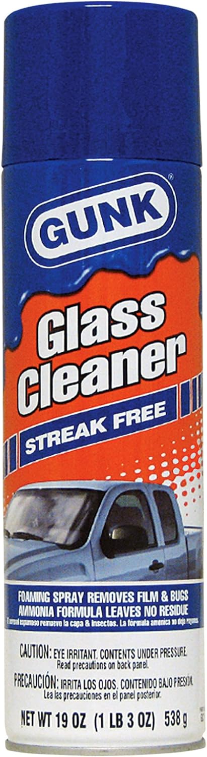 GUNK GLASS CLEANER (Adhesive remover) 538 gms