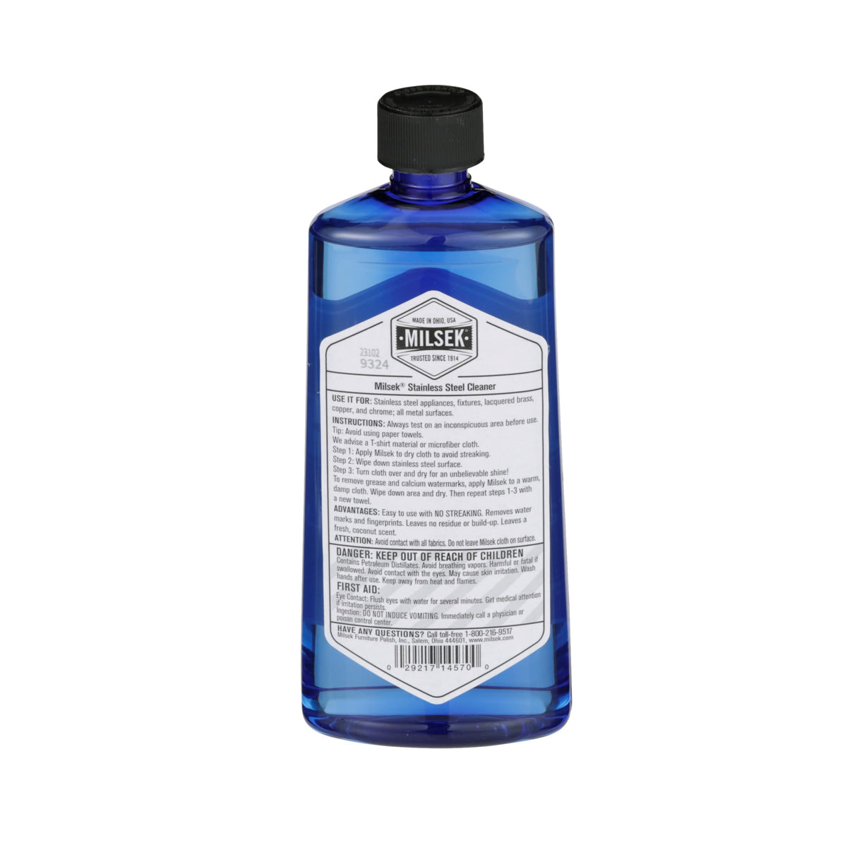 منظف الفولاذ المقاوم للصدأ من ميلسيك، 12 أونصة