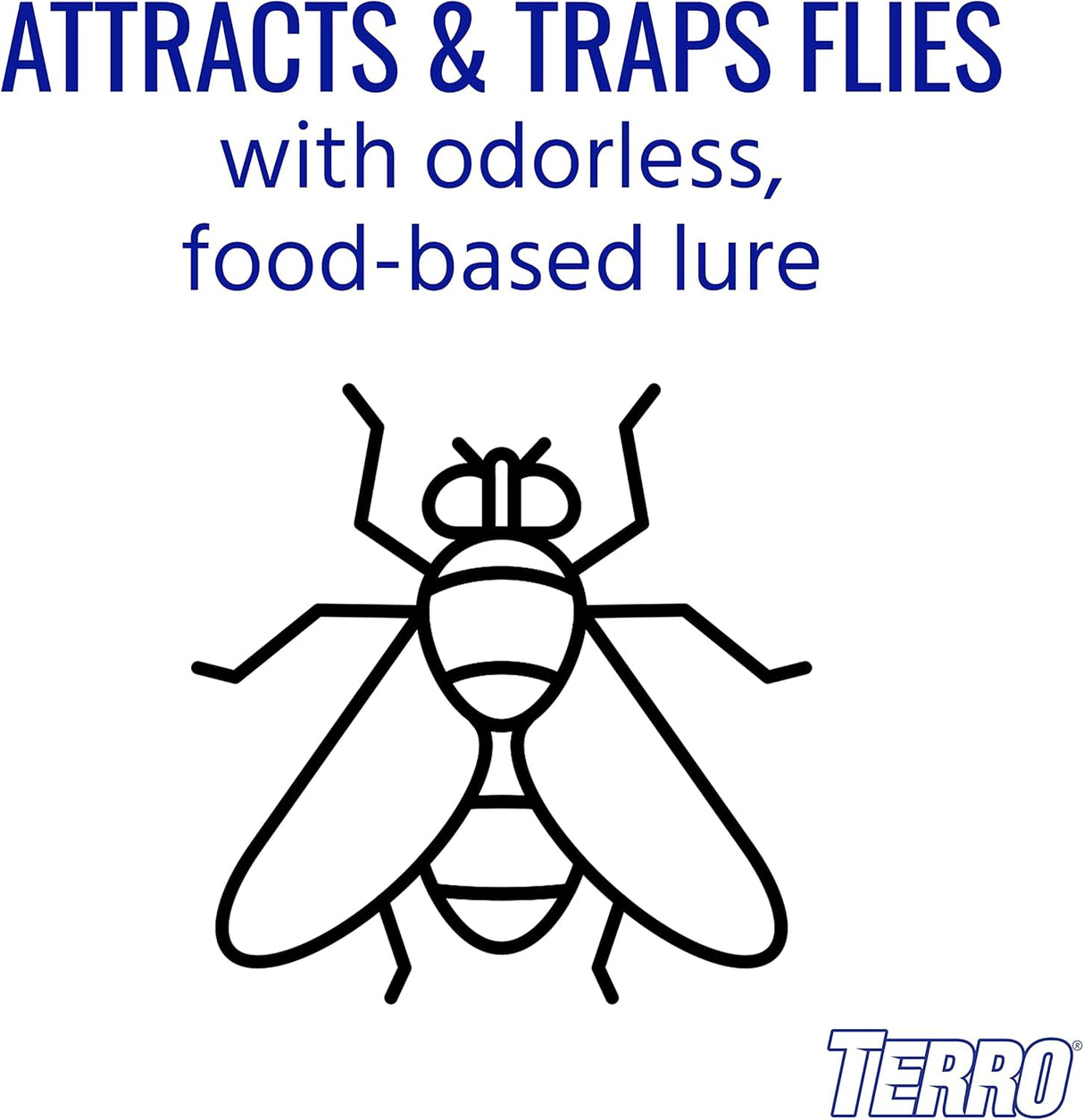 Terro Indoor Fly Trap with Bait - 4 Pack