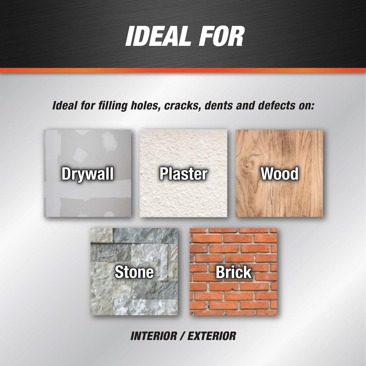 Dab Spackle Repair Paste, White, 236 ml