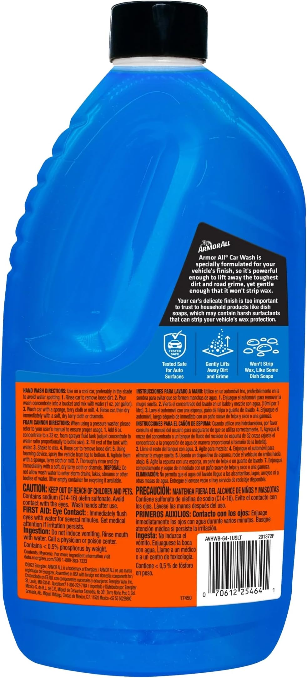 Armor All Concentrated Car Wash Foam - 1.89 L