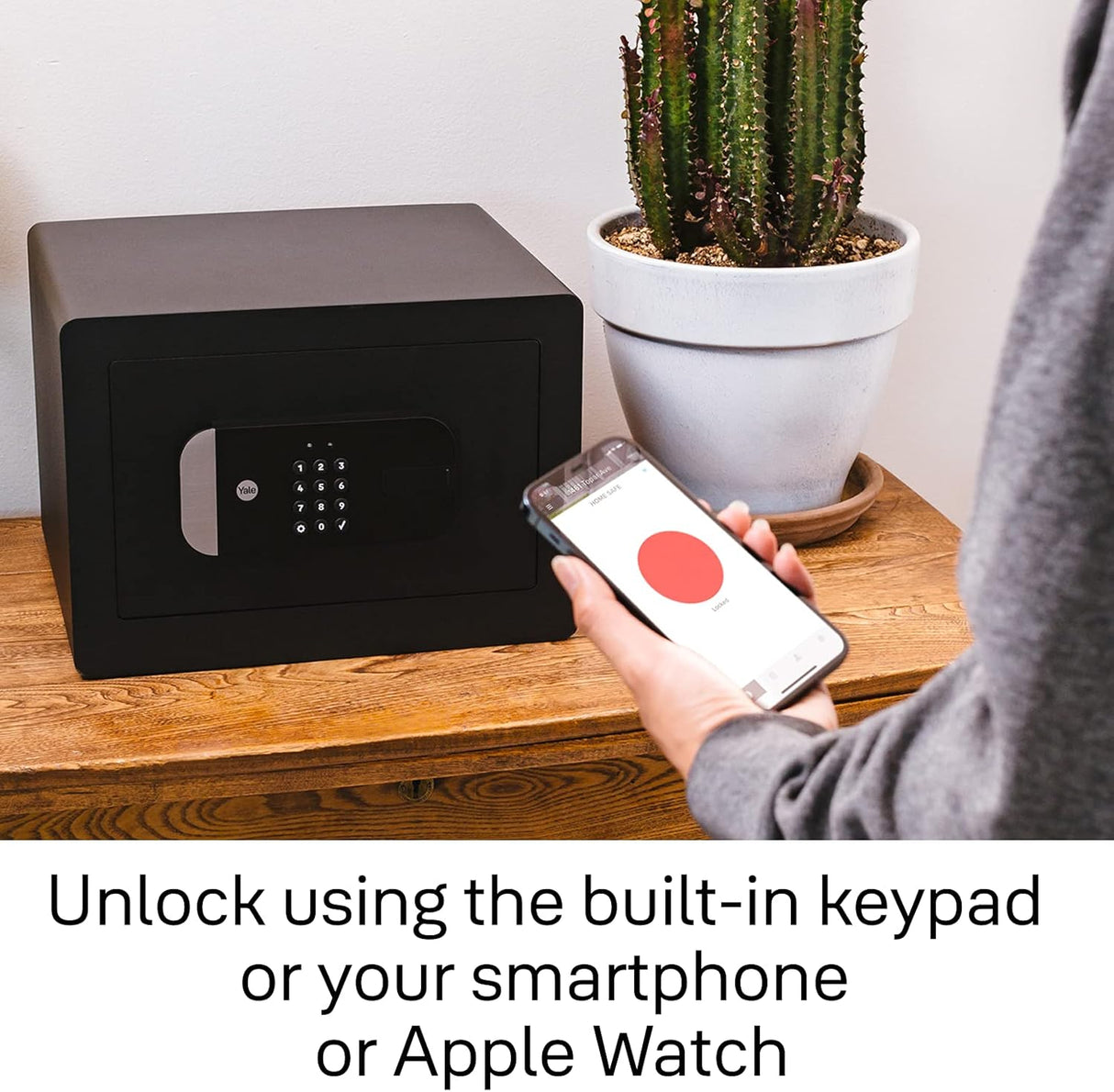 Yale Smart Steel Safe - Black