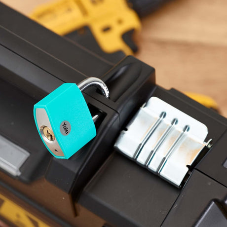 Yale Padlock Aluminium 50 mm Teal