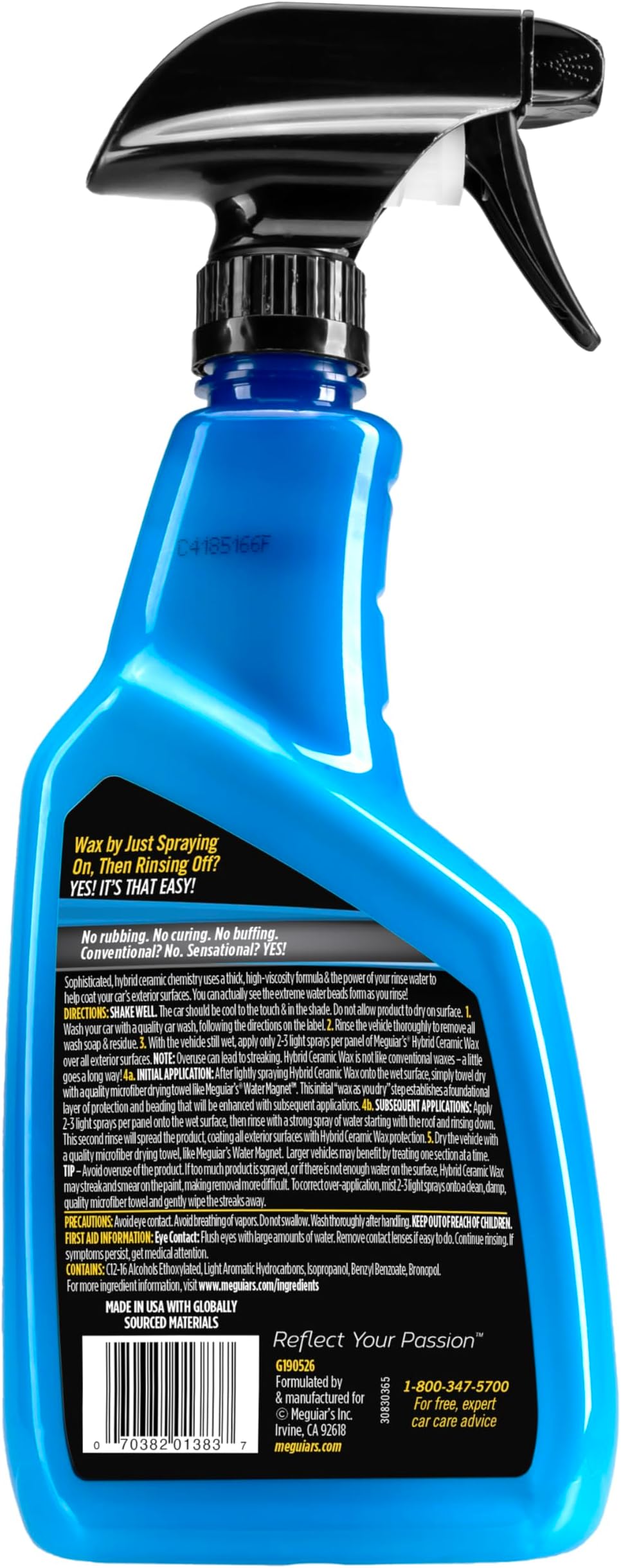 ماجوايرز هايبرد سيراميك – سبراي شمع يوفر حماية قوية ولمعانًا عاليًا بتقنية متطورة – ٧٦٩ مل