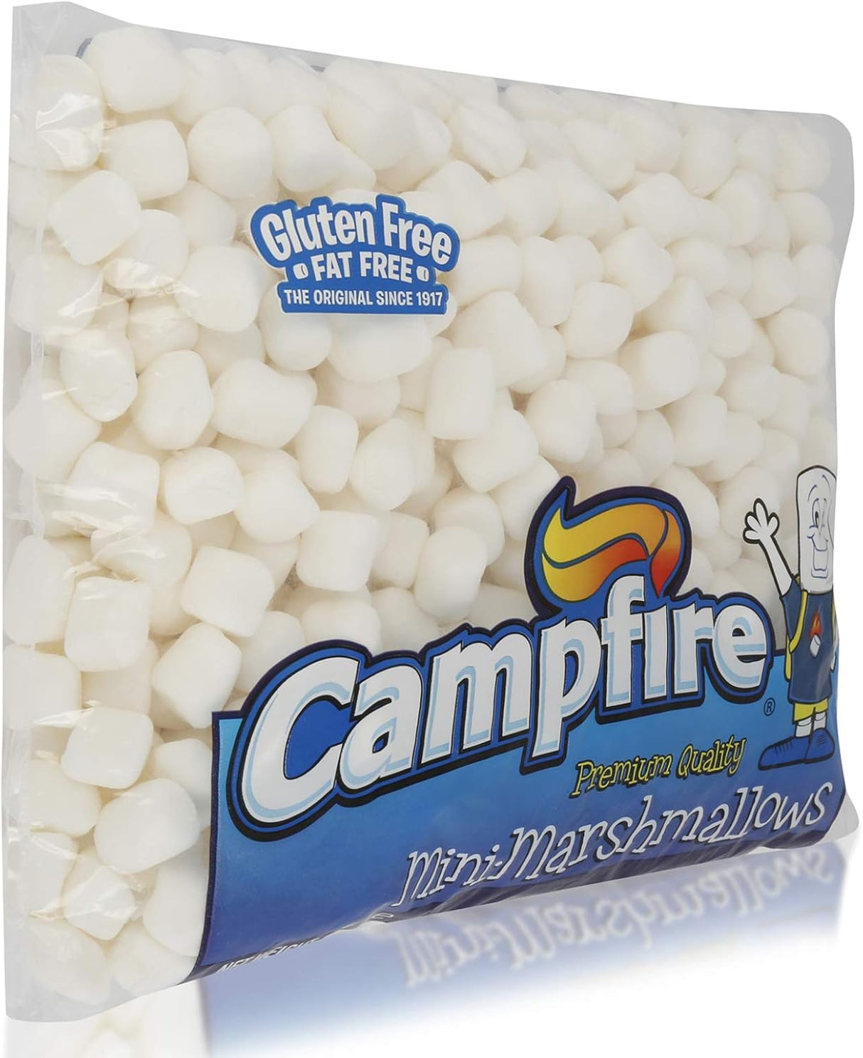 كامب فاير جلوتين فري ميني مارشميلو، 300 جم - ابيض