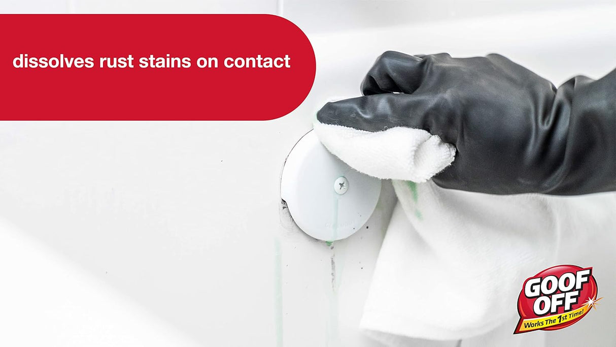 Goof Off Rust Aid Bathroom Rust Remover Spray Gel, 651 ml