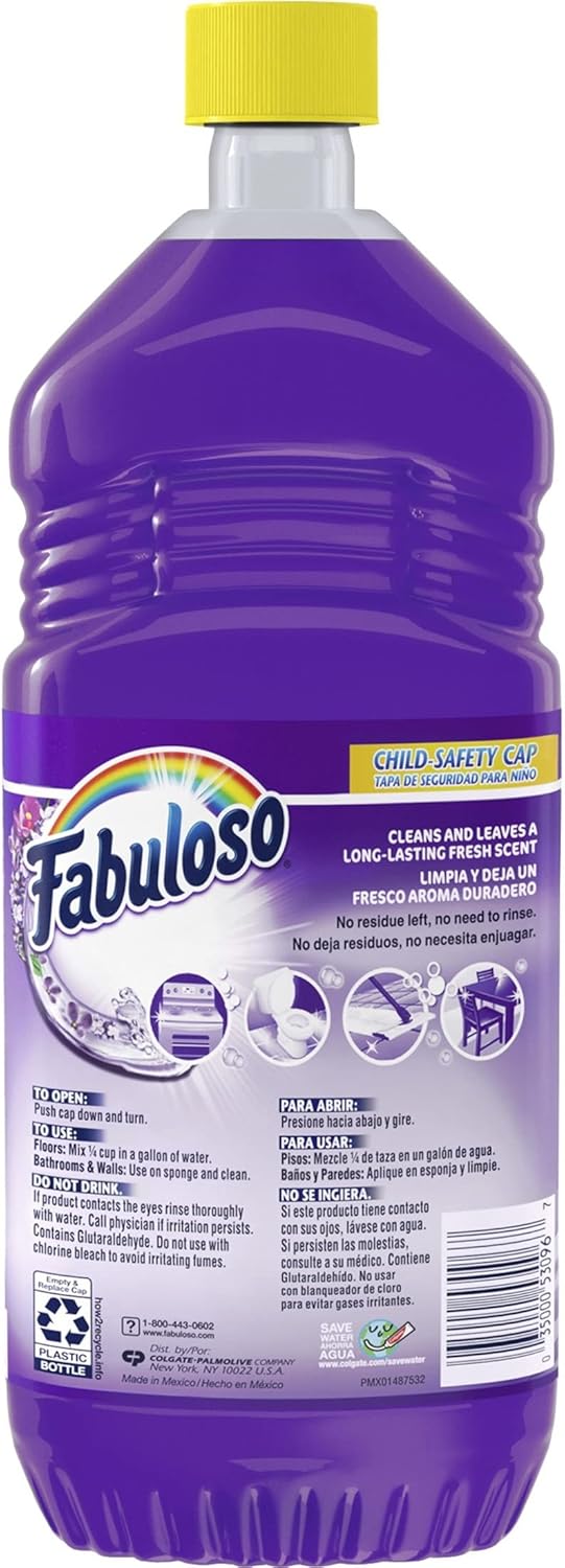 منظف فابولوسو متعدد الأغراض برائحة اللافندر، 33.8 أونصة