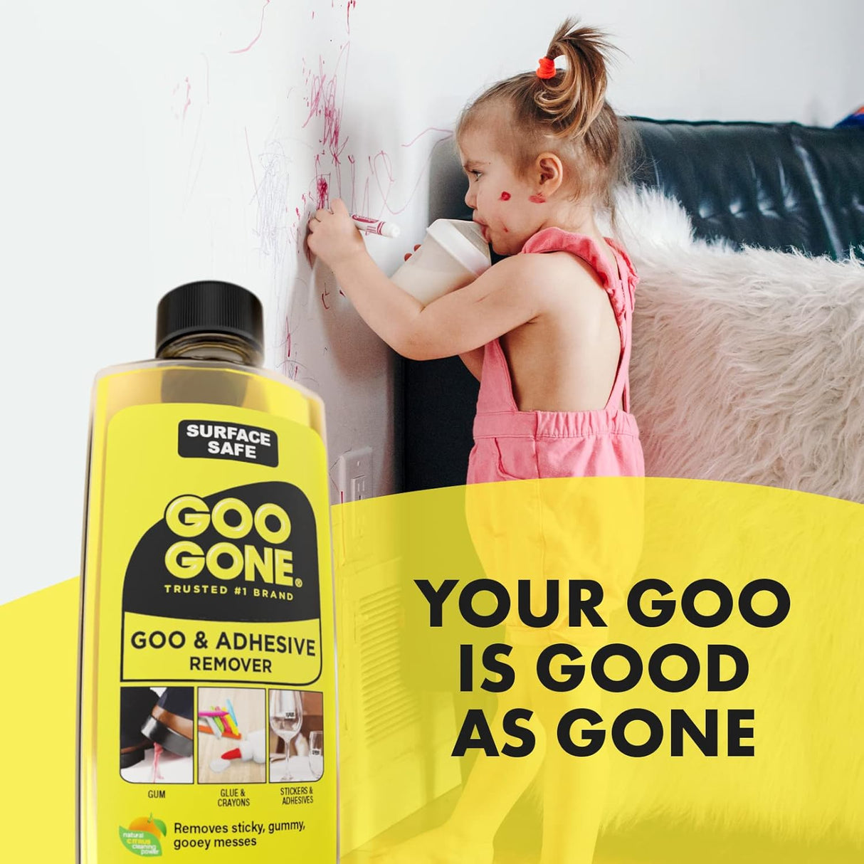 Goo Gone Adhesive Remover, 8 oz