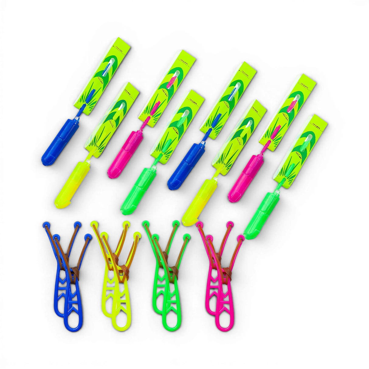 LED Slingshot Helicopter Toy