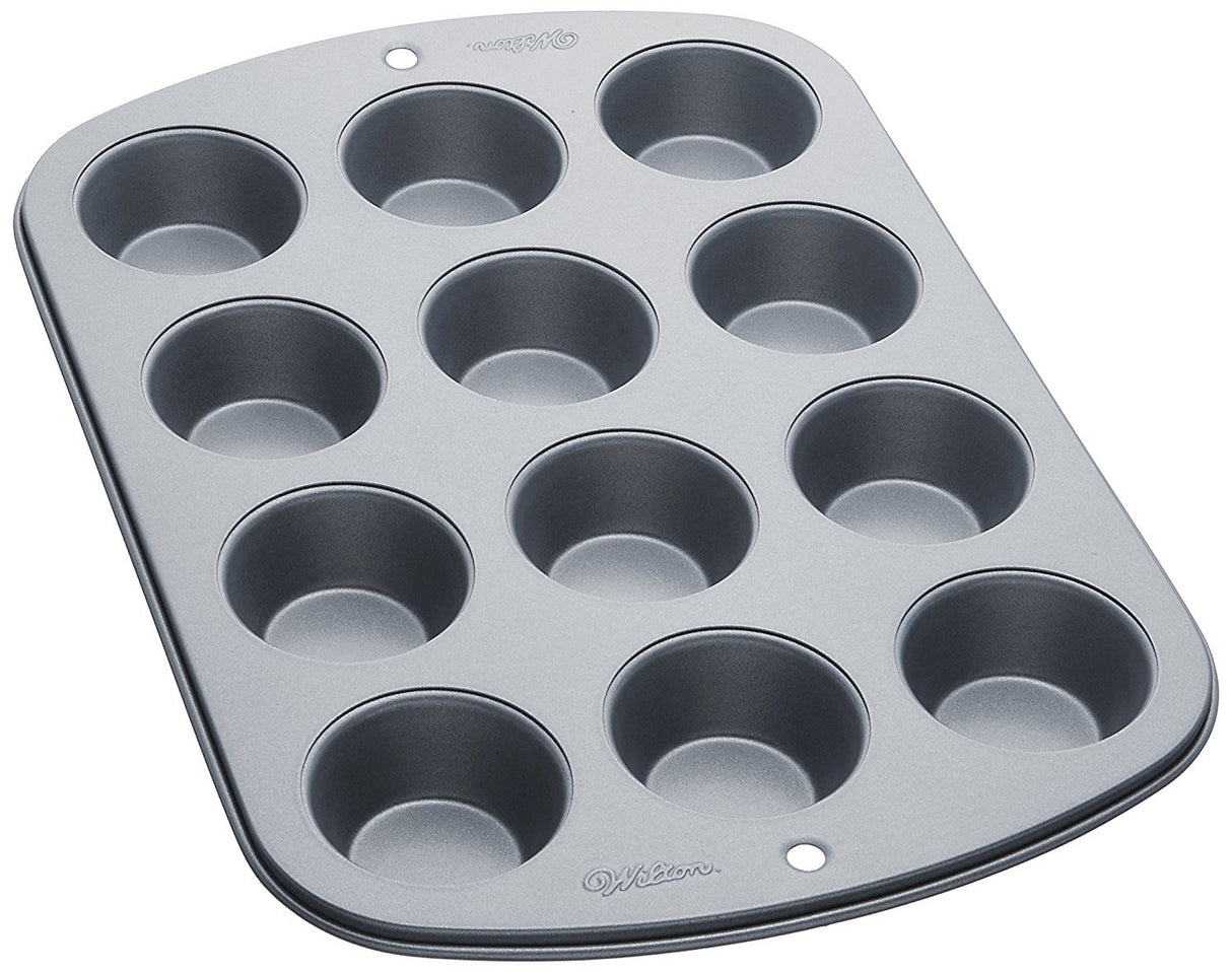 Wilton Recipe Right Non-Stick Muffin Pan, 12-Cup