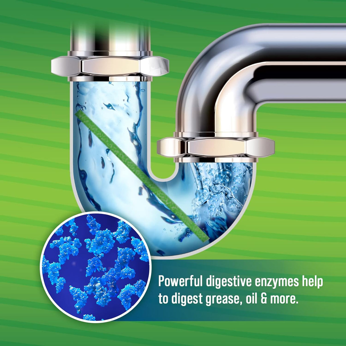 Green Gobbler Drain Cleaner Bio-Flo Deodorizing Drain Strips, 12 Count