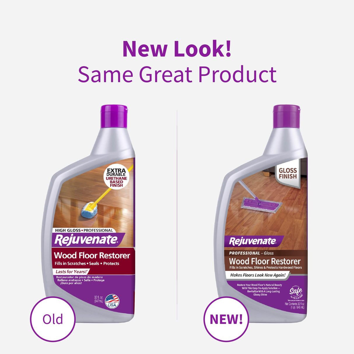 مُجدد الأرضيات الخشبية اللامعة الاحترافي من ريجوفينيت، 32 أونصة