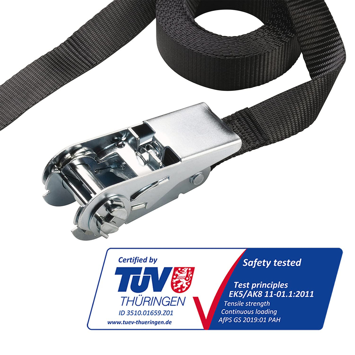 حزام ربط لا نهائي من ماستر لوك، 5×25 مم، أسود