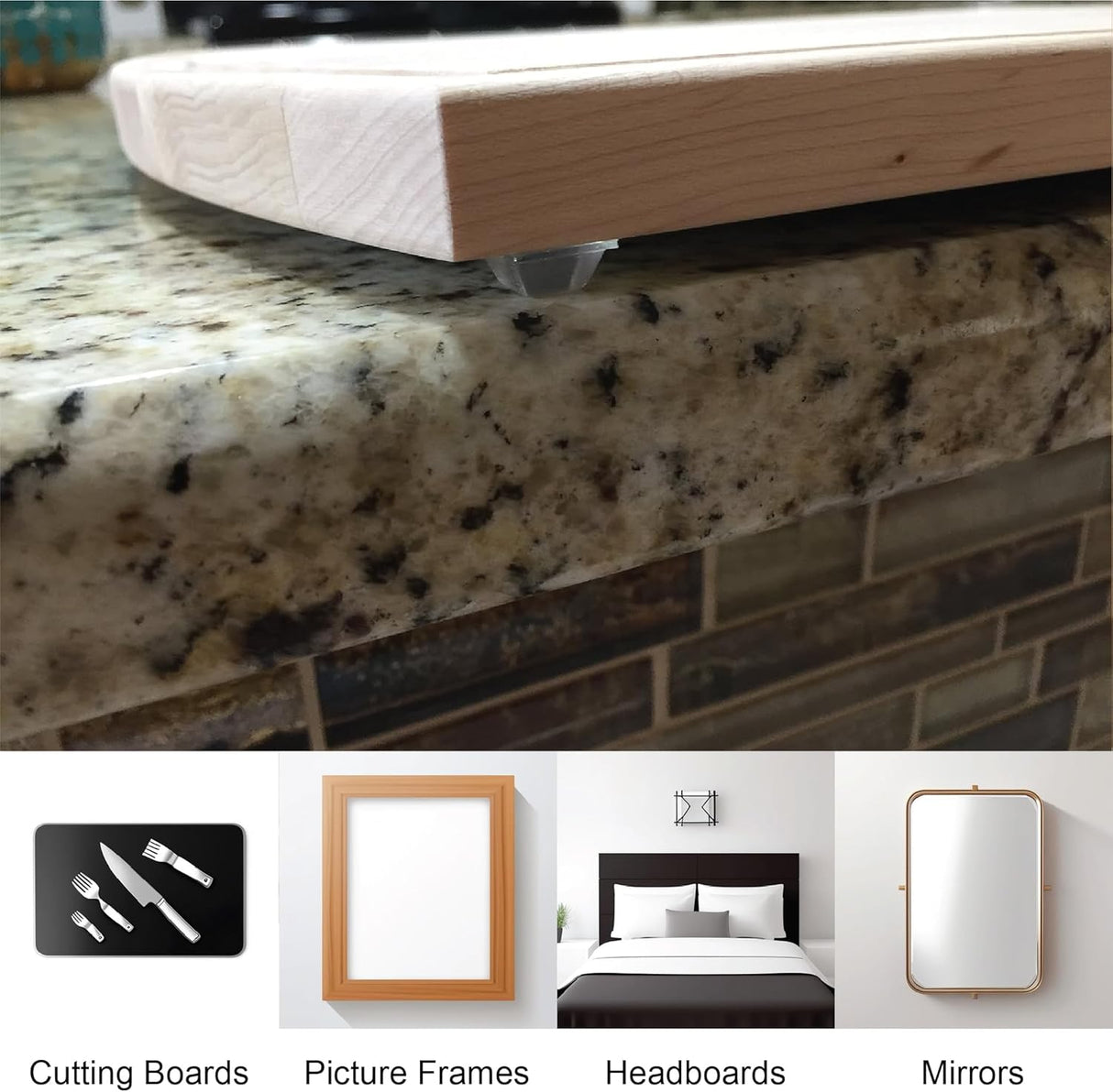 وسادات مصدات لاصقة من ترو جارد ، عبوة من 9 قطع ، مقاس 1/2 بوصة، شفافة