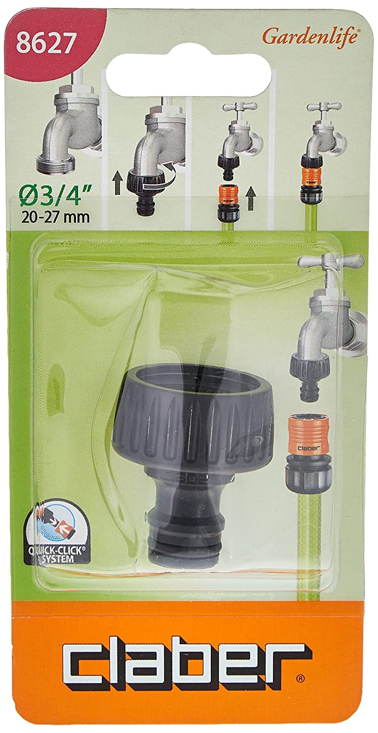 CONNECTOR 3/4" THREADED TAP CARD CLABER