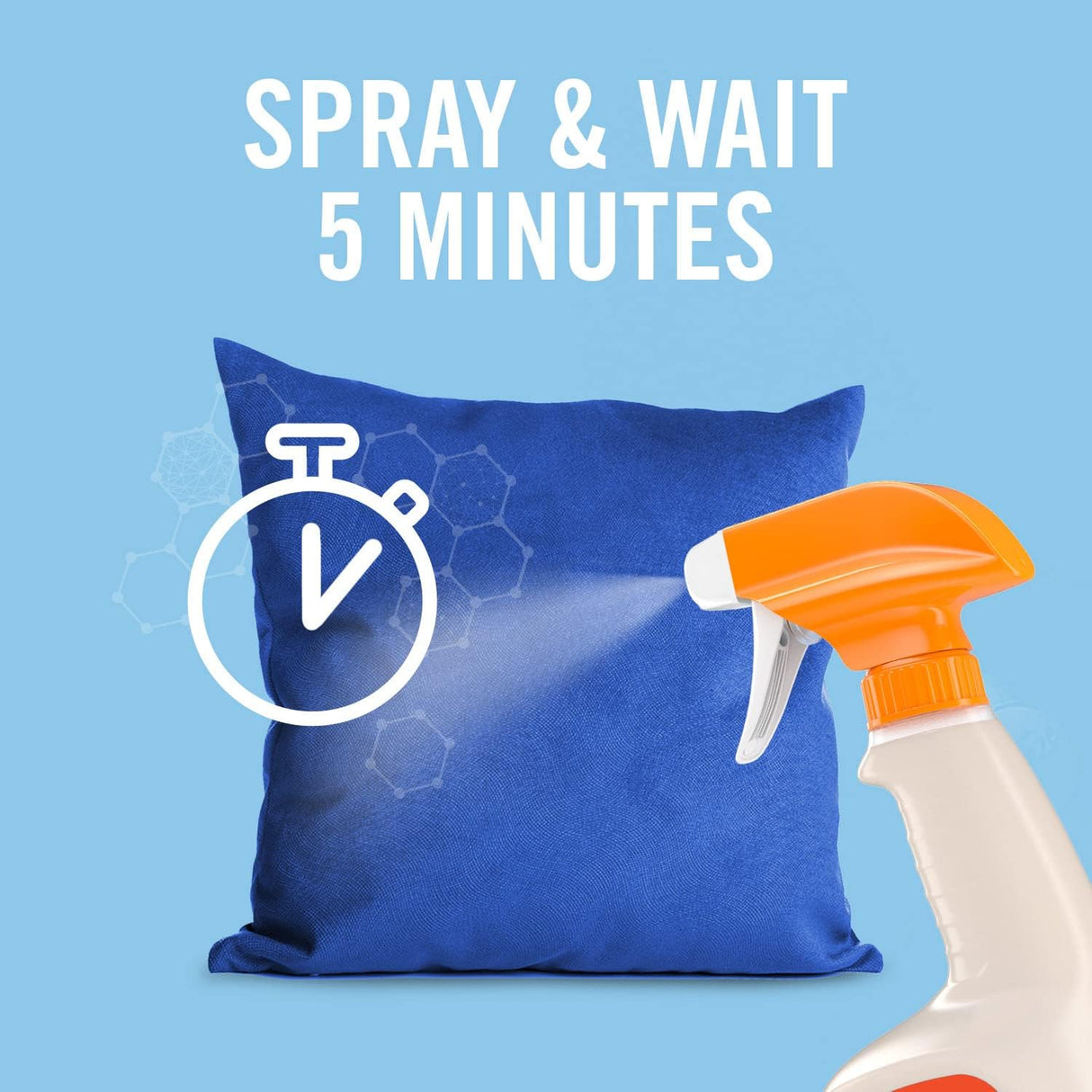 معقم ومطهر فيبريز ساني منعش للأقمشة مضاد للبكتيريا، 24 أونصة