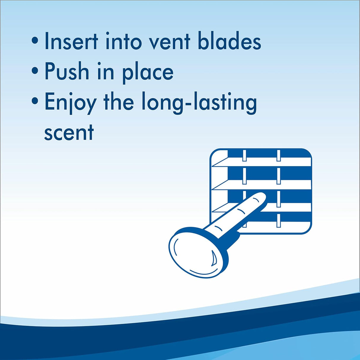 مشبك مزيل للرائحة الكريهة برائحة فري شيري من ريفريش يور كار - 6 قطع