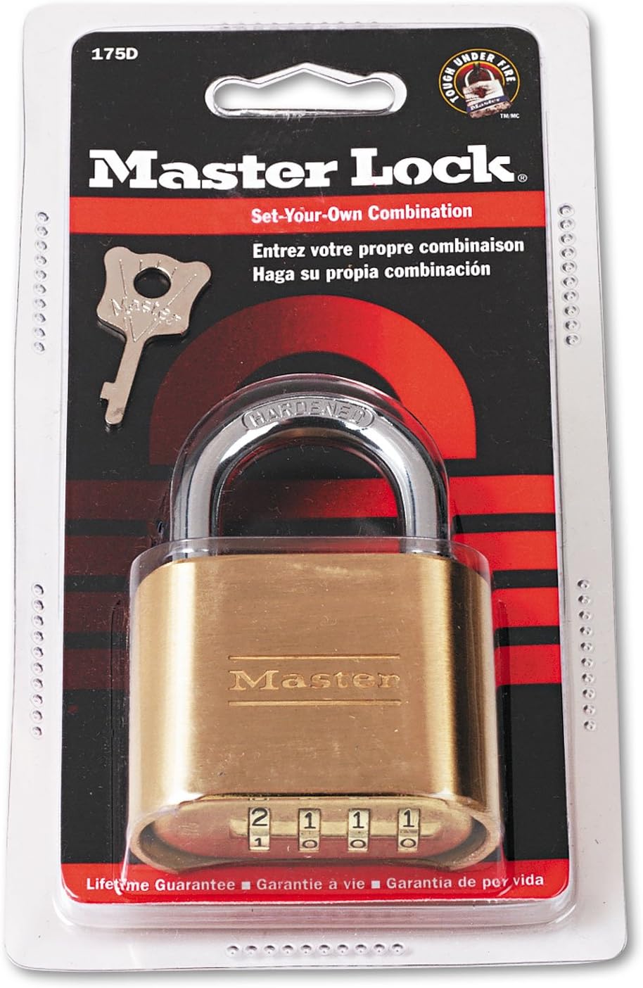 2" Comb Padlock