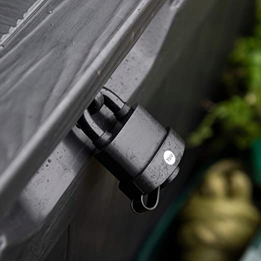 Yale Weatherproof Padlock 51 mm Black PVC