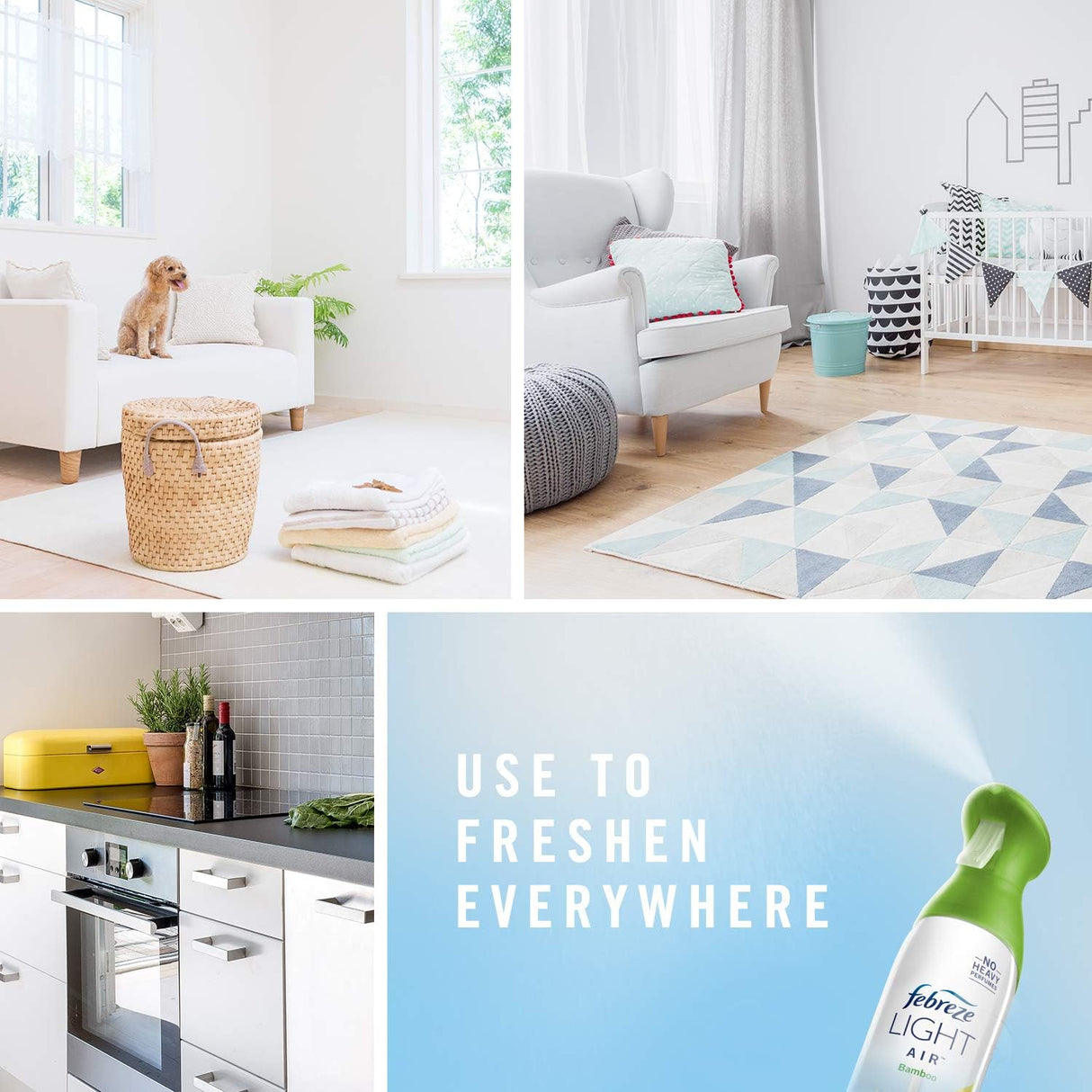 معطر جو فيبريز لايت لازالة الروائح الكريهة، برائحة اللافندر، 250 جرام