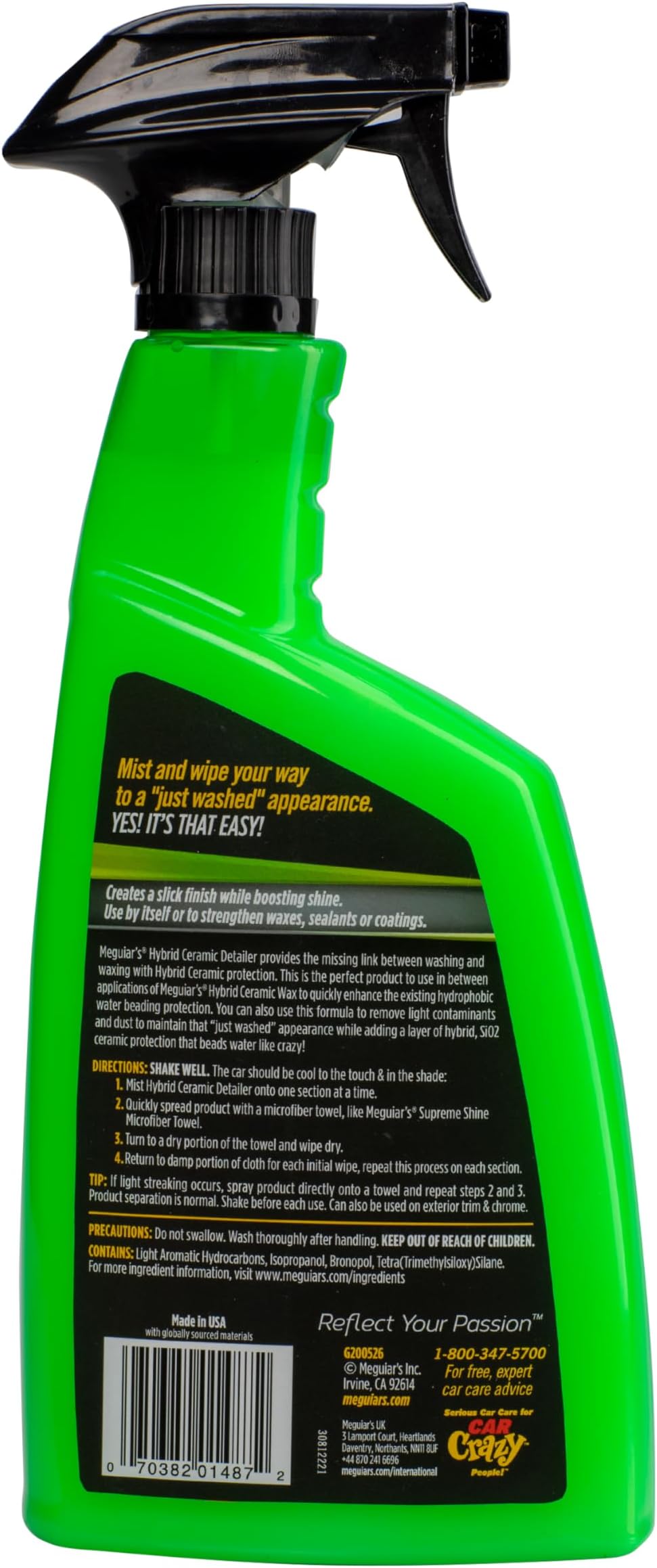 منظف سيراميك هايبرد لازالة الملوثات وزيادة اللمعان من ميجوايرز - 768 مل