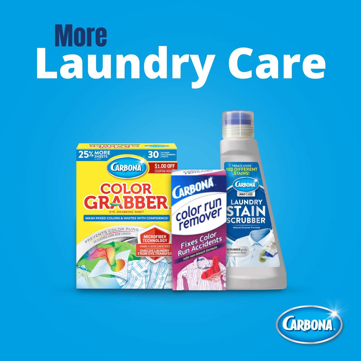 منظف البقع من كاربونا برو كير للملابس، 8.4 أونصة