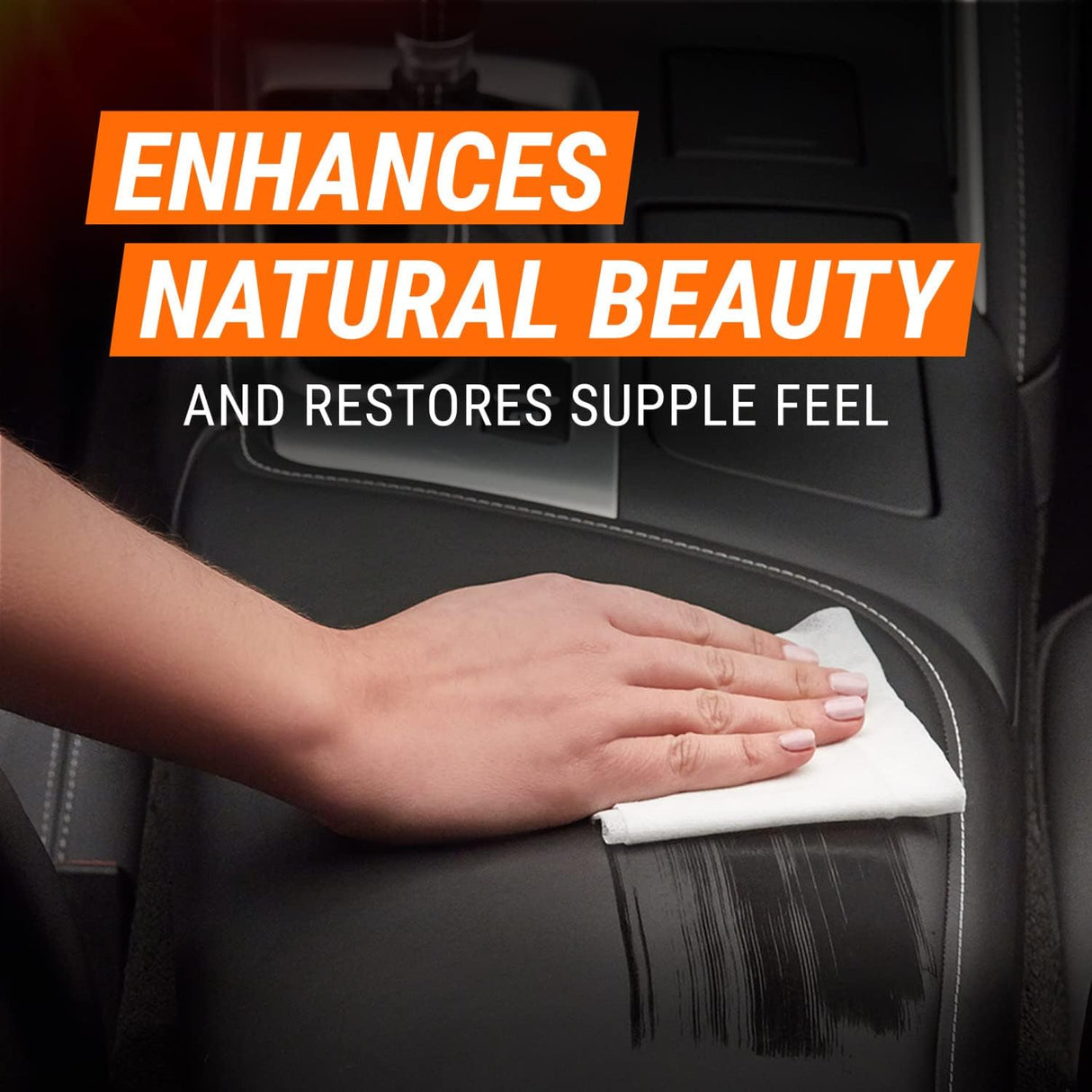 مناديل مبللة للعناية بالجلد داخل السيارة من ارمور اول - 30 قطعة