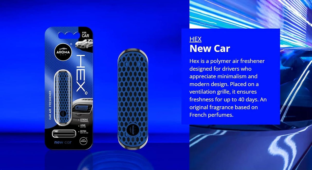 NEW CAR - HEX POLIMER - car aroma