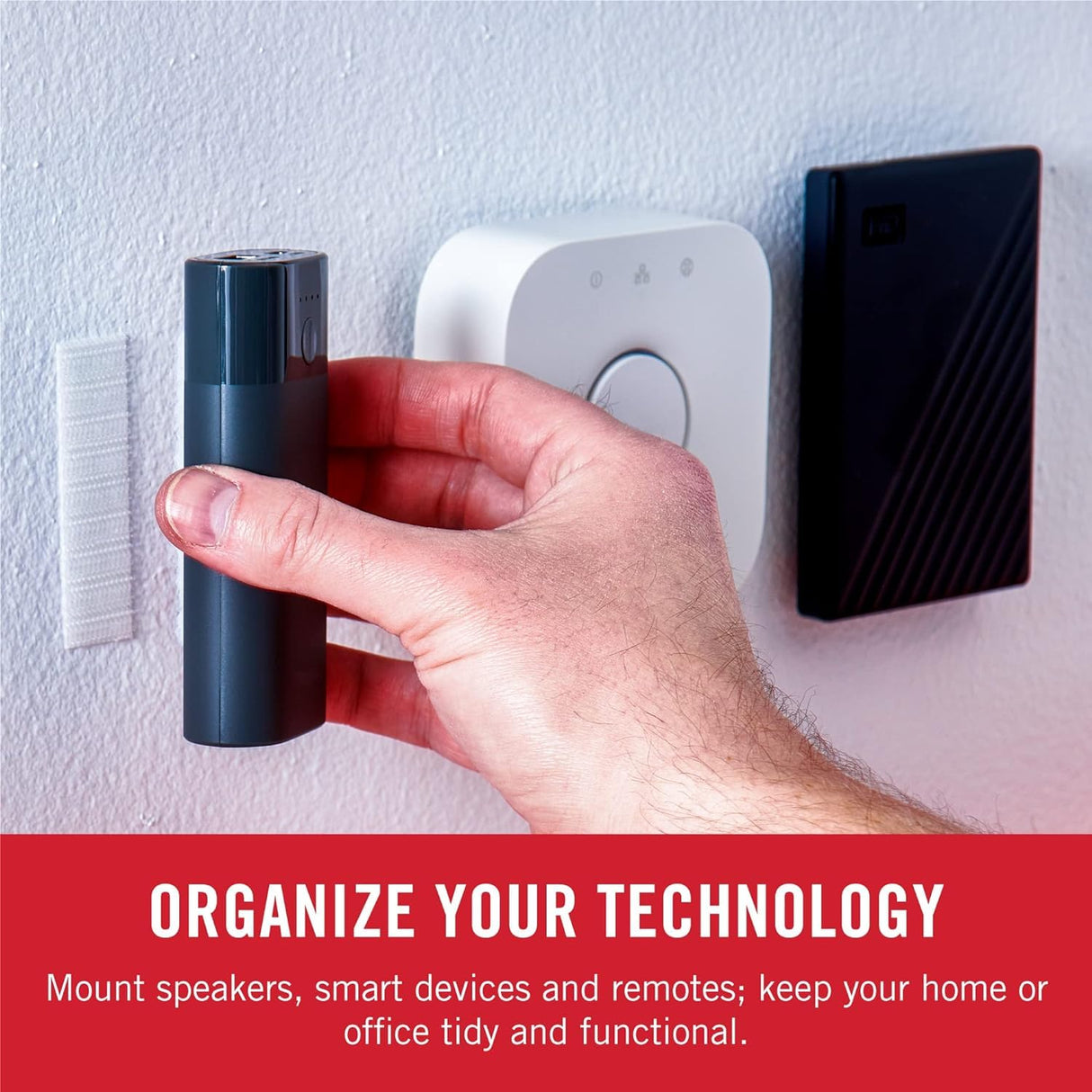 Velcro Back Fastener Tape, 3/4" x 15", Black