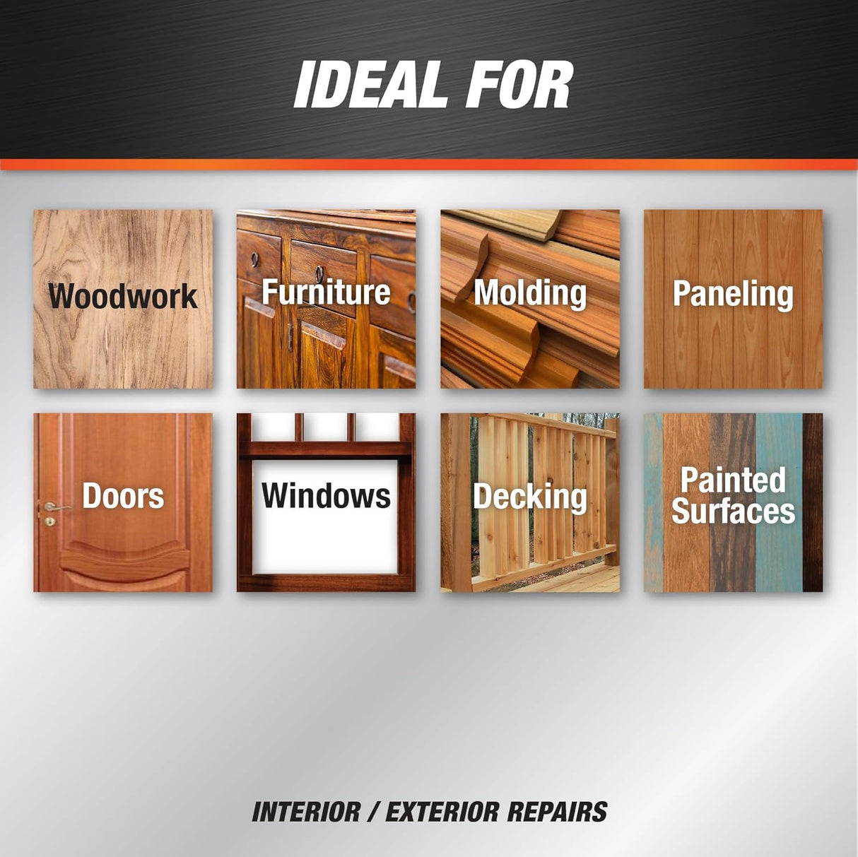 Dab Glue Wood Plastic Filler Cellulose Fiber Wood Filler, 1.875 oz