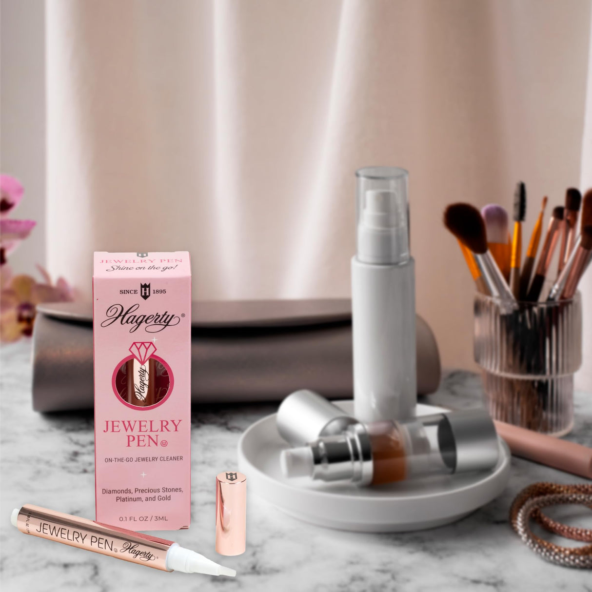 قلم لتنظيف المجوهرات أثناء التنقل من هاجرتي ، 3 مل