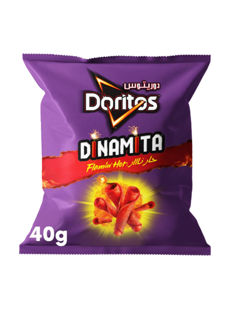 رقائق ذرة دوريتوس الحارة - 40 جرام